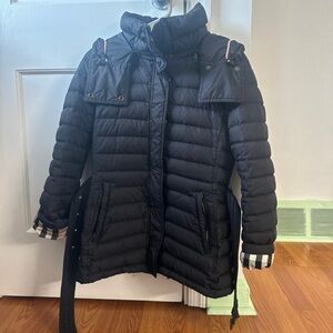Burberry Brit Cornsdale belted Puffer Jacket medium
